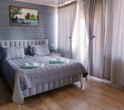 2-комнатные апартаменты люкс с 1 двуспальной кроватью в Радужный Архыз