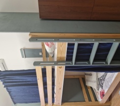 Кровать в 8 местном номере А в Hostelroof_vl