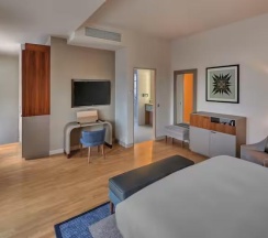 Двухместный люкс Дуплекс двуспальная кровать в Hilton Cologne