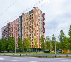 Country - 4х местные апартаменты-студия у Ботанического сада (10 этаж) в Smart Lofts Moscow
