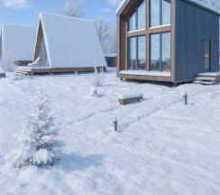 БарнХаус в Река & Песок