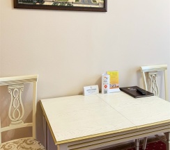 Студия с кухней и двухспальной кроватью в Calypso