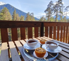 Стандарт улучшенный (№7) с видом на лес и горы в Намира