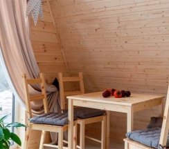 Светлое шале 1 в Рай в шалаше