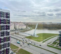 Евро-двухкомнатная квартира с красивым видом в ЖК "LEGENDA ГЕРОЕВ" в Rauktis apartments