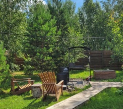 Дом с террасой в Wood place