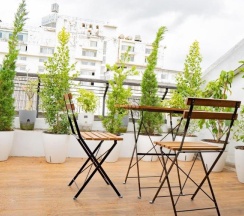 Студия с балконом в Baan 125 Stay