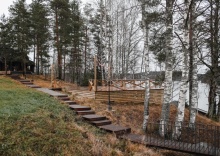 Коттедж премиум (Зелёный дом) в Forrest Lodge Karelia