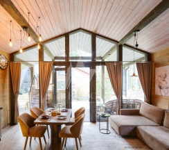 Дом с камином, сауной и купелью (до 6 гостей) ЯСОН в Berloga Country Resort