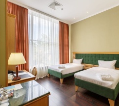 Двухместный номер Classic 2 отдельные кровати в Shera Park Boutique Hotel