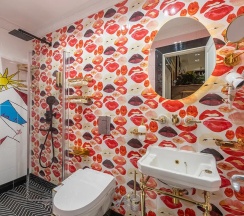 Апартаменты Deluxe с видом на внутренний двор в Апартаменты Dao De Rooms Pop Art Factory