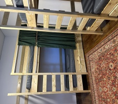 Кровать в 1-местном общем мужском номере в Greenwall