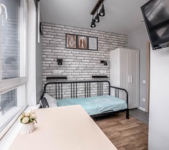 1-комнатные апартаменты студия 5.3 в Apartments Private (Апартментс Прайвит) на улице Цимлянская