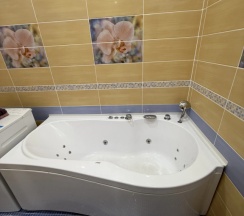 Двухместные апартаменты c 1 комнатой с балконом (двуспальная кровать) в Апартаменты Крылья