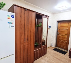 1-комнатные апартаменты студия с 1 двуспальной кроватью в Апартаменты Новосибирска