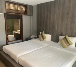 Двухместный номер Standard с видом на бассейн 2 отдельные кровати в Отель Naiya Buree Boutique Resort