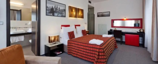 Двухместный номер Standard 2 отдельные кровати в Hotel Prague Inn