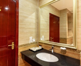 Двухместные апартаменты двуспальная кровать в Hotel Almaty MV Residence