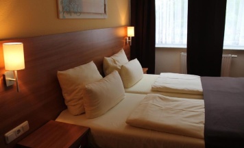 Двухместный номер Standard двуспальная кровать в Hotel Harburger Hof
