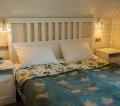 Коттедж с красивым видом из окна в Синяя синица