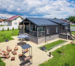 4-комнатный коттедж стандарт в Лес_Озеро_Дом