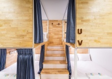 Кровать в общем номере в Sleep Z Hostel by Icon Park