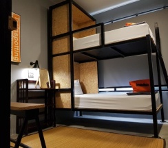 Двухместный номер Standard 2 отдельные кровати в Bangkok Bed and Bike - Hostel