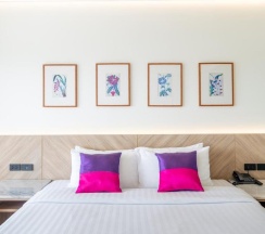 Двухместный номер Deluxe с видом на море 2 отдельные кровати в Отель Orchidacea Resort