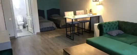 Двухместный номер с 2 односпальными кроватями в Loft
