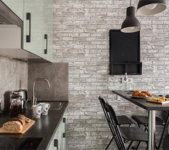 Grey - 2х местные апартаменты-студия у Ботанического сада (13 этаж) в Smart Lofts Moscow