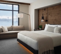 Двухместный люкс Ferry House с террасой двуспальная кровать в 1 Hotel San Francisco