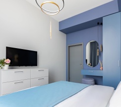 Апартаменты Premium с 2 комнатами с видом на море в Комплекс апартаментов "Apartments Premium" (второй корпус)