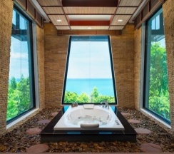 Вилла с бассейном Grande с джакузи Royal в Отель Panviman Resort Koh Phangan