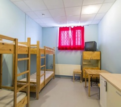 Четырёхместный номер Standard двухъярусная кровать в Hostel Siennicka