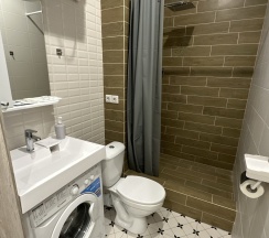 1-комнатные апартаменты студия с 1 двуспальной кроватью в Баринн