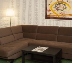 Двухместный люкс двуспальная кровать в Skif Hotel & Spa