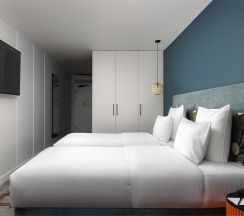 Номер Classic Superior Village с 2 односпальными кроватями в Arthurs SPA Hotel by Mercure