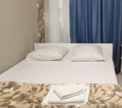 Эконом с 1 двуспальной кроватью и общей ванной комнатой (Без окна) в Мир