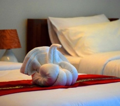 Бунгало Executive с балконом и с видом на горы в Kaeo Fa Sai Resort