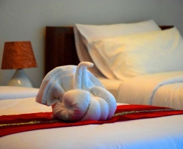 Бунгало Deluxe с балконом и с видом на горы в Kaeo Fa Sai Resort