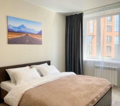 Двухместные апартаменты (двуспальная кровать) в Квартира Konstantinov Apartments на Кошурникова