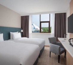 Двухместный номер 2 отдельные кровати в DoubleTree by Hilton Shymkent