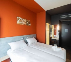 Двухместный номер Standard 2 отдельные кровати в Ibis Budget Madrid Aeropuerto