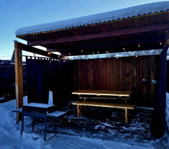 Коттедж в Chilla_villa_black