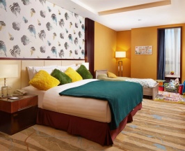 Трёхместный номер семейный в Пекин