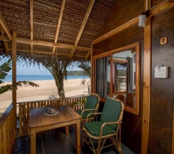 Бунгало рядом с пляжем в Goa Cottages Agonda