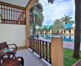 Номер Superior с красивым видом из окна в The Green Beach Resort