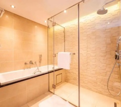 Люкс Prestige с 2 комнатами с видом на город в Mercure Barsha Heights