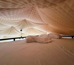 Геокупол с 1 двуспальной кроватью в Family Park