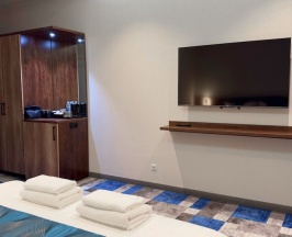 Двухместный номер Deluxe с видом на город двуспальная кровать в Отель Harris Tashkent